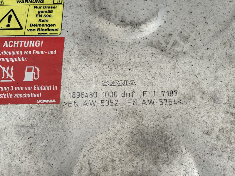 מכל דלק עבור משאית Scania 1000L fuel tank with brackets: תמונה 8 מכל דלק עבור משאית Scania 1000L fuel tank with brackets: תמונה 8