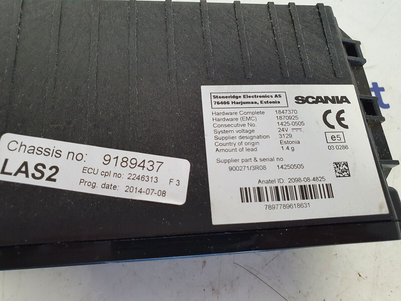 Scania LAS2 control unit - ECU עבור משאית: תמונה 3 Scania LAS2 control unit - ECU עבור משאית: תמונה 3