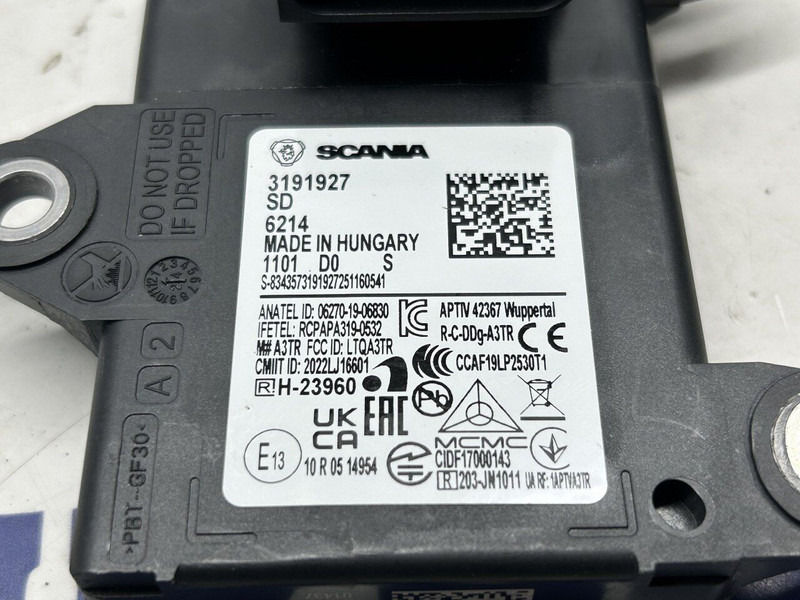 Scania SRR short range radar - חיישן עבור משאית: תמונה 4 Scania SRR short range radar - חיישן עבור משאית: תמונה 4