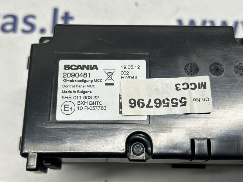Scania control panel MCC3 - חלק מזגן עבור משאית: תמונה 3 Scania control panel MCC3 - חלק מזגן עבור משאית: תמונה 3