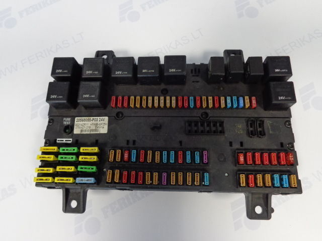 Volvo fuse relay protection box 20568055 , 20476480 "WORLDWIDE DELIVER - מערכת חשמל עבור משאית: תמונה 1 Volvo fuse relay protection box 20568055 , 20476480 "WORLDWIDE DELIVER - מערכת חשמל עבור משאית: תמונה 1