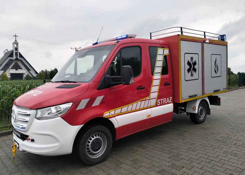משאית אש Mercedes-Benz Sprinter 907 straż strażacki pożarniczy Hasici Pompier: תמונה 11