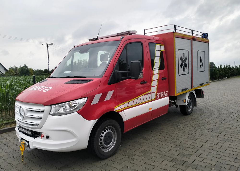 משאית אש Mercedes-Benz Sprinter 907 straż strażacki pożarniczy Hasici Pompier: תמונה 12