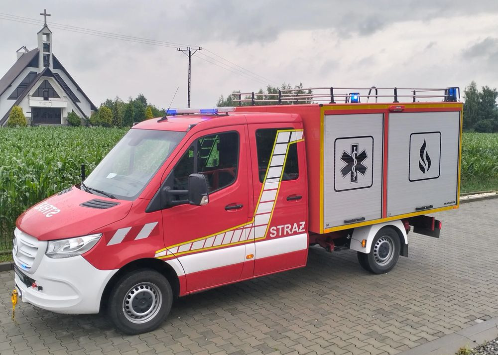 Mercedes-Benz Sprinter 907 straż strażacki pożarniczy Hasici Pompier - משאית אש: תמונה 4 Mercedes-Benz Sprinter 907 straż strażacki pożarniczy Hasici Pompier - משאית אש: תמונה 4
