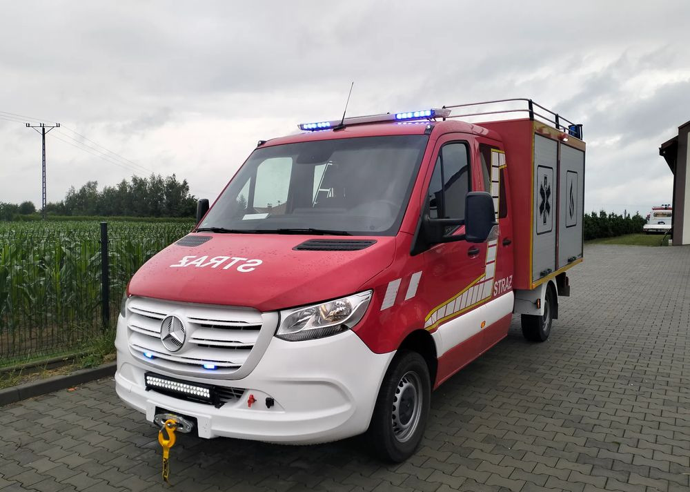 משאית אש Mercedes-Benz Sprinter 907 straż strażacki pożarniczy Hasici Pompier: תמונה 10