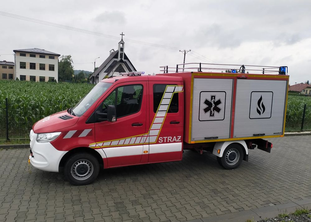 Mercedes-Benz Sprinter 907 straż strażacki pożarniczy Hasici Pompier - משאית אש: תמונה 3 Mercedes-Benz Sprinter 907 straż strażacki pożarniczy Hasici Pompier - משאית אש: תמונה 3