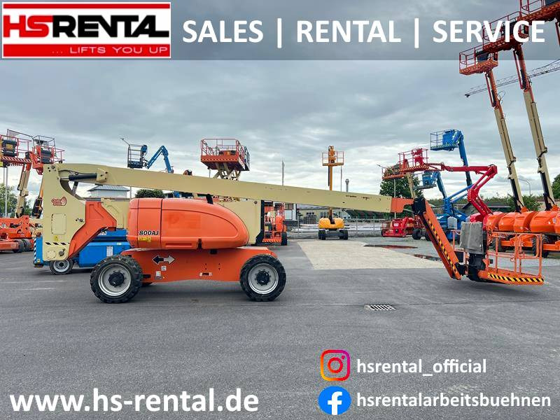 JLG 800AJ diesel 4x4 26m (1787) - זרוע מרפקי: תמונה 1 JLG 800AJ diesel 4x4 26m (1787) - זרוע מרפקי: תמונה 1