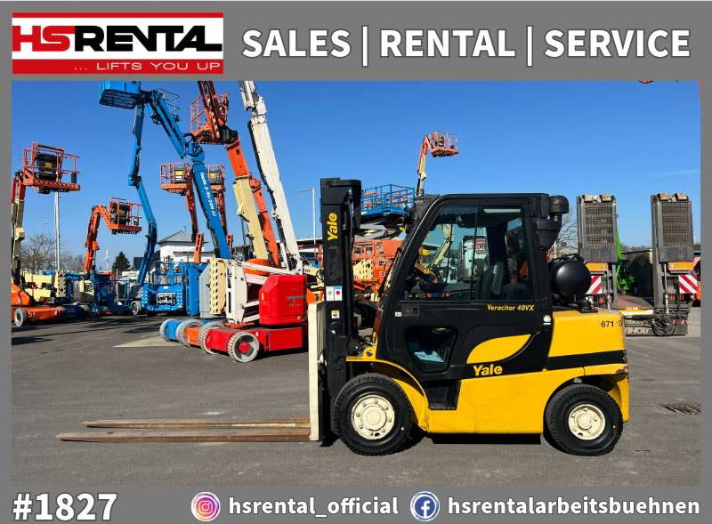 Yale GLP40VX Gas 4T 3.65m (1827) - מלגזת LPG: תמונה 1 Yale GLP40VX Gas 4T 3.65m (1827) - מלגזת LPG: תמונה 1