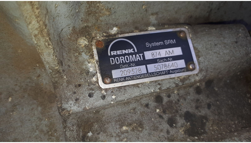 Mercedes-Benz Doromat 874 AM .W4B 110\3 G4-130. - תיבת הילוכים: תמונה 3 Mercedes-Benz Doromat 874 AM .W4B 110\3 G4-130. - תיבת הילוכים: תמונה 3