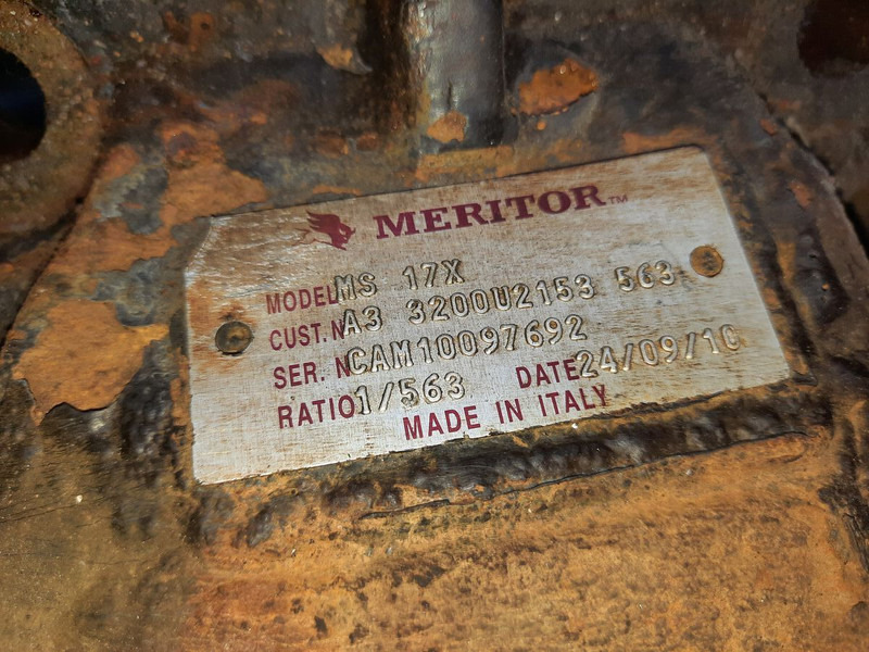 הילוך דיפרנציאלי Meritor MS17X. RS1228SV. 140 E EV-90: תמונה 11