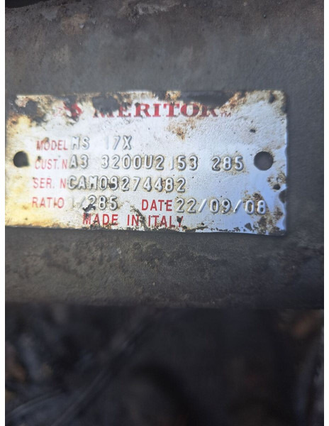 הילוך דיפרנציאלי Meritor MS17X. RS1228SV. 140 E EV-90: תמונה 12