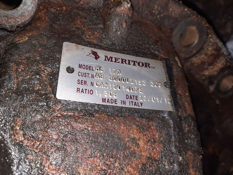 הילוך דיפרנציאלי Meritor MS17X. RS1228SV. 140 E EV-90: תמונה 13