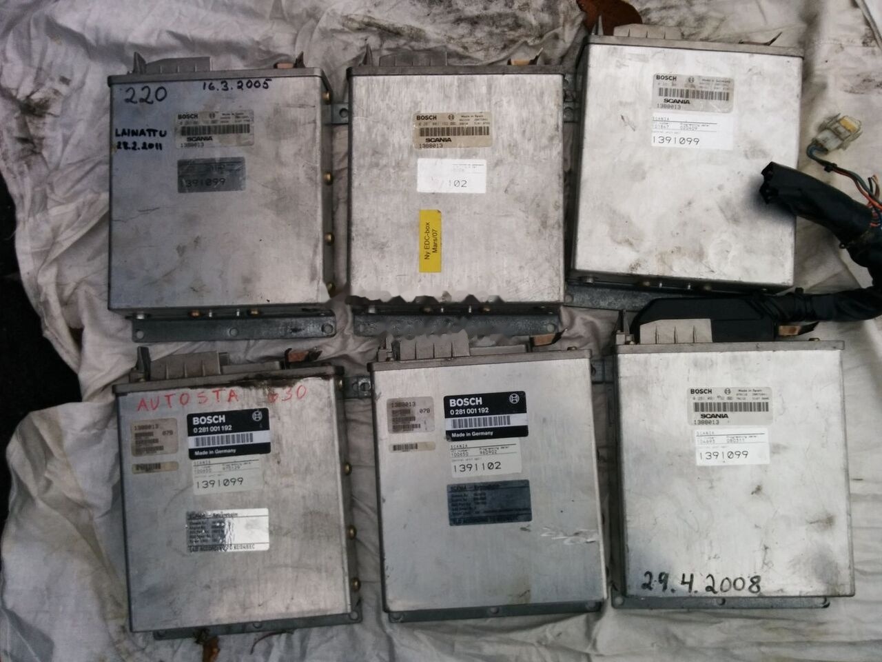 ECU עבור אוטובוס Scania 0281001192   Scania K113: תמונה 7