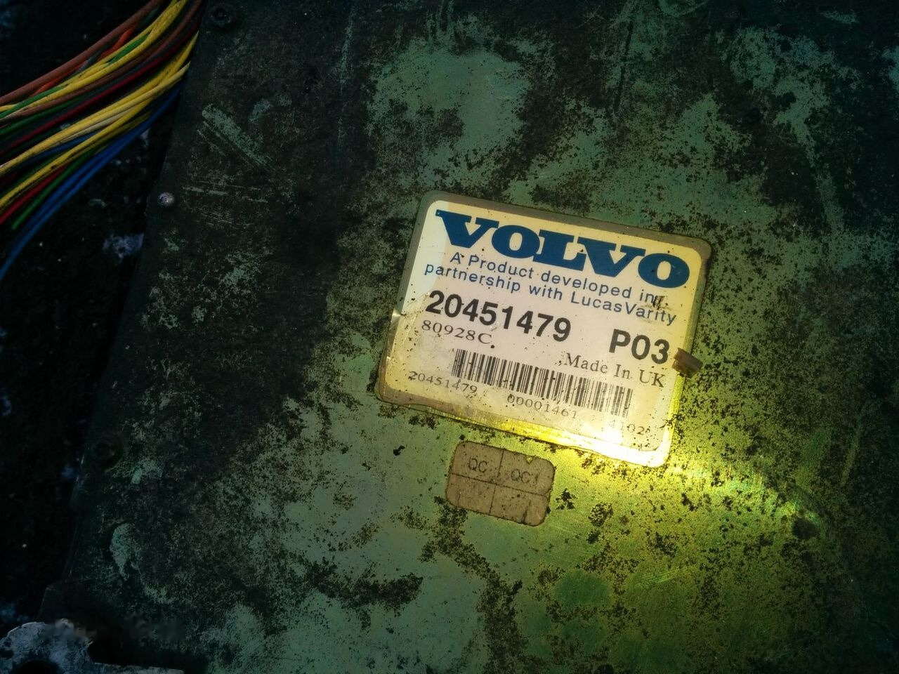 Volvo 20995091 P02. 20577136 P02 20582962 P05. 600581 Volvo - ECU עבור אוטובוס: תמונה 3 Volvo 20995091 P02. 20577136 P02 20582962 P05. 600581 Volvo - ECU עבור אוטובוס: תמונה 3