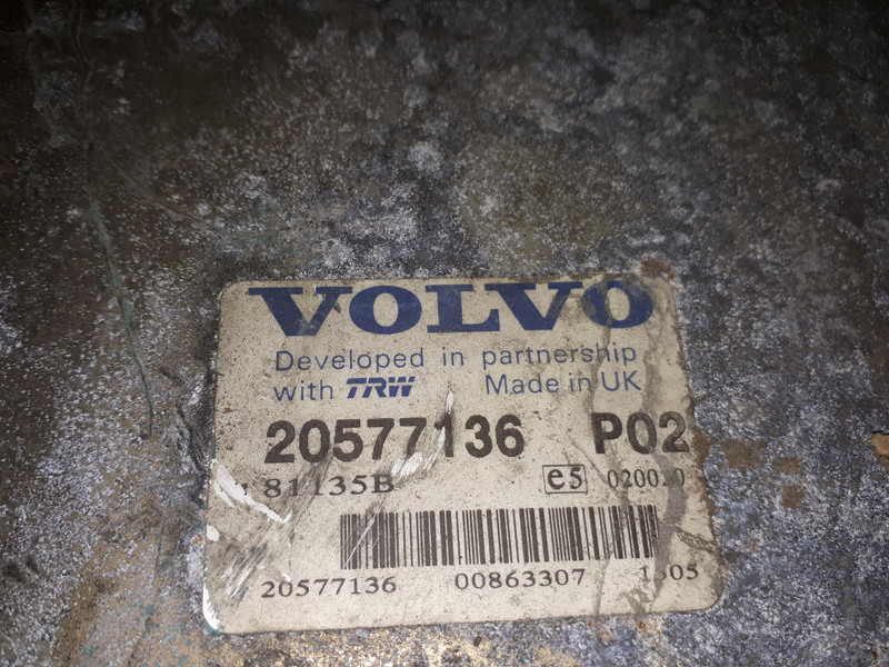 Volvo 20995091 P02. 20577136 P02 20582962 P05. - ECU: תמונה 5 Volvo 20995091 P02. 20577136 P02 20582962 P05. - ECU: תמונה 5