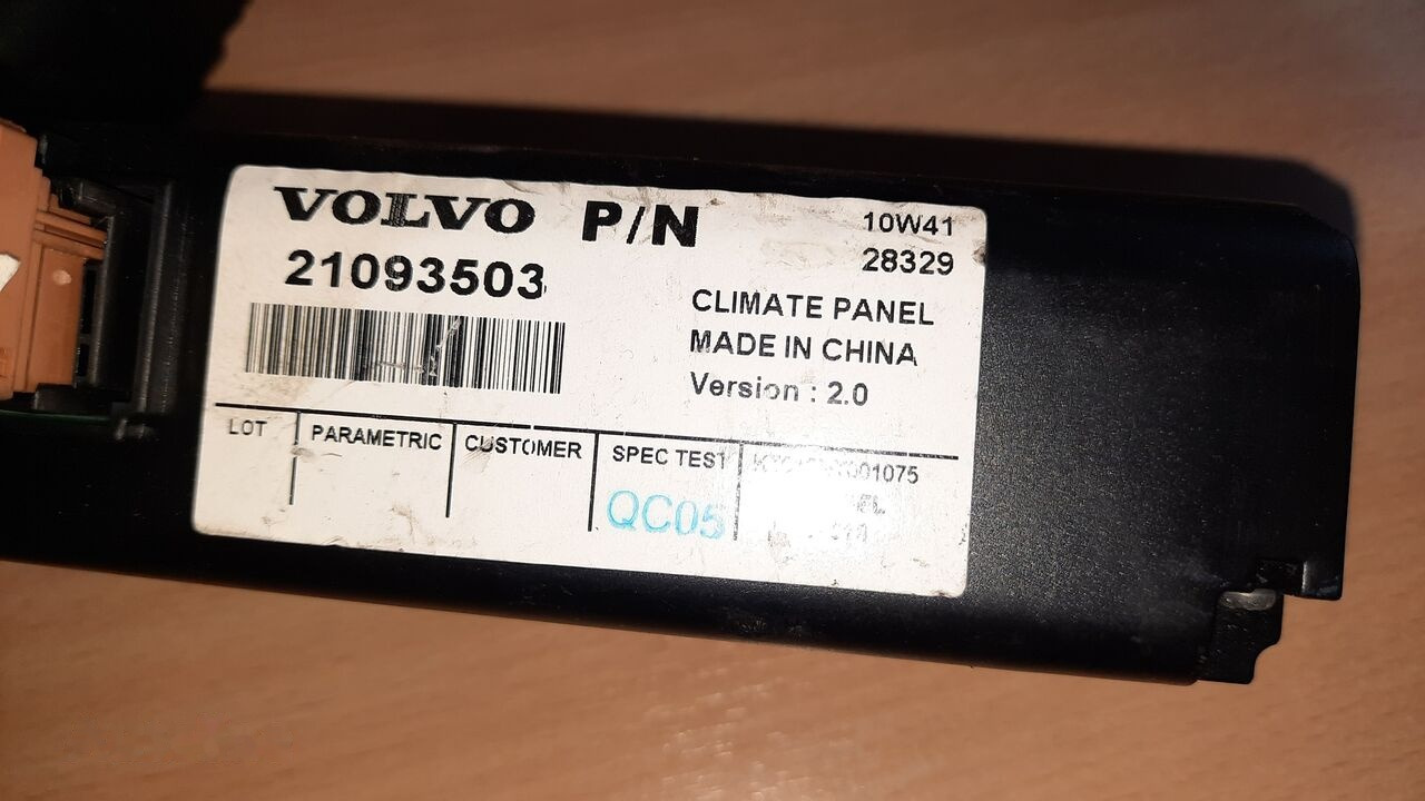 Volvo klimat kontrol Termo King. UWE. VIP2000 Volvo scania - ECU עבור אוטובוס: תמונה 3 Volvo klimat kontrol Termo King. UWE. VIP2000 Volvo scania - ECU עבור אוטובוס: תמונה 3