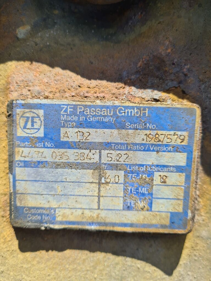 סרן אחורי עבור אוטובוס ZF Eaton Neoplan 660.4.22 Mersedes 407. Citara-2.84 DAF-1339G.2.93   Scania: תמונה 13