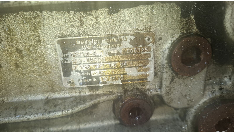 ZF GO210-6. S6 85+GV80/ S6 90 + GV90 - תיבת הילוכים: תמונה 5 ZF GO210-6. S6 85+GV80/ S6 90 + GV90 - תיבת הילוכים: תמונה 5