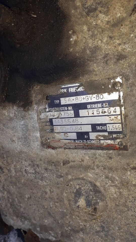 ZF S6 85+GV80/ S6 90 + GV90 Setra 315 - תיבת הילוכים עבור אוטובוס: תמונה 3 ZF S6 85+GV80/ S6 90 + GV90 Setra 315 - תיבת הילוכים עבור אוטובוס: תמונה 3
