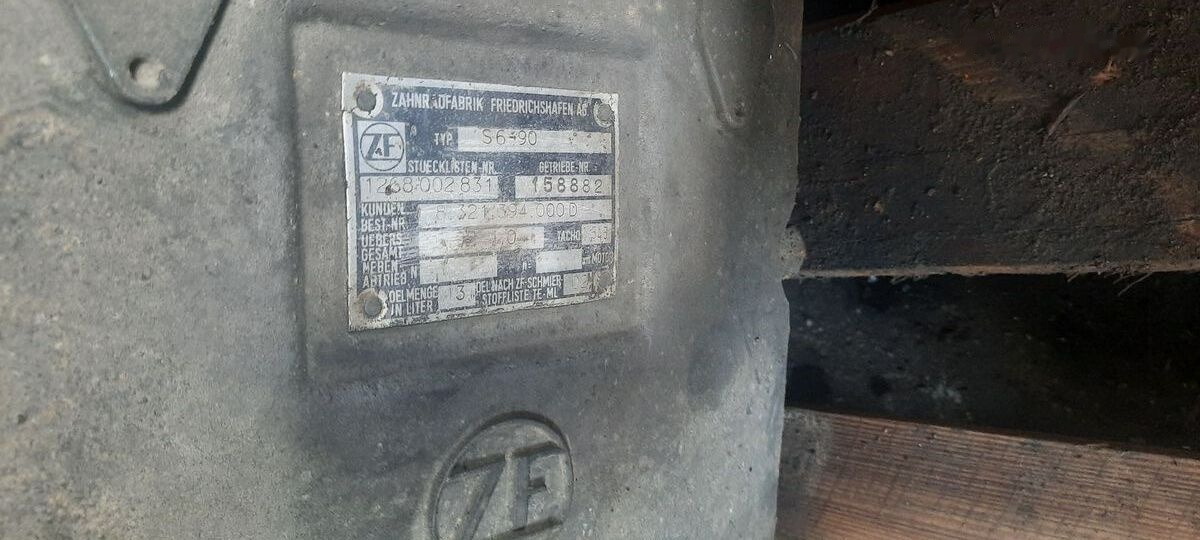 ZF S6-90 Mercedes-Benz OM405 - תיבת הילוכים עבור אוטובוס: תמונה 2 ZF S6-90 Mercedes-Benz OM405 - תיבת הילוכים עבור אוטובוס: תמונה 2
