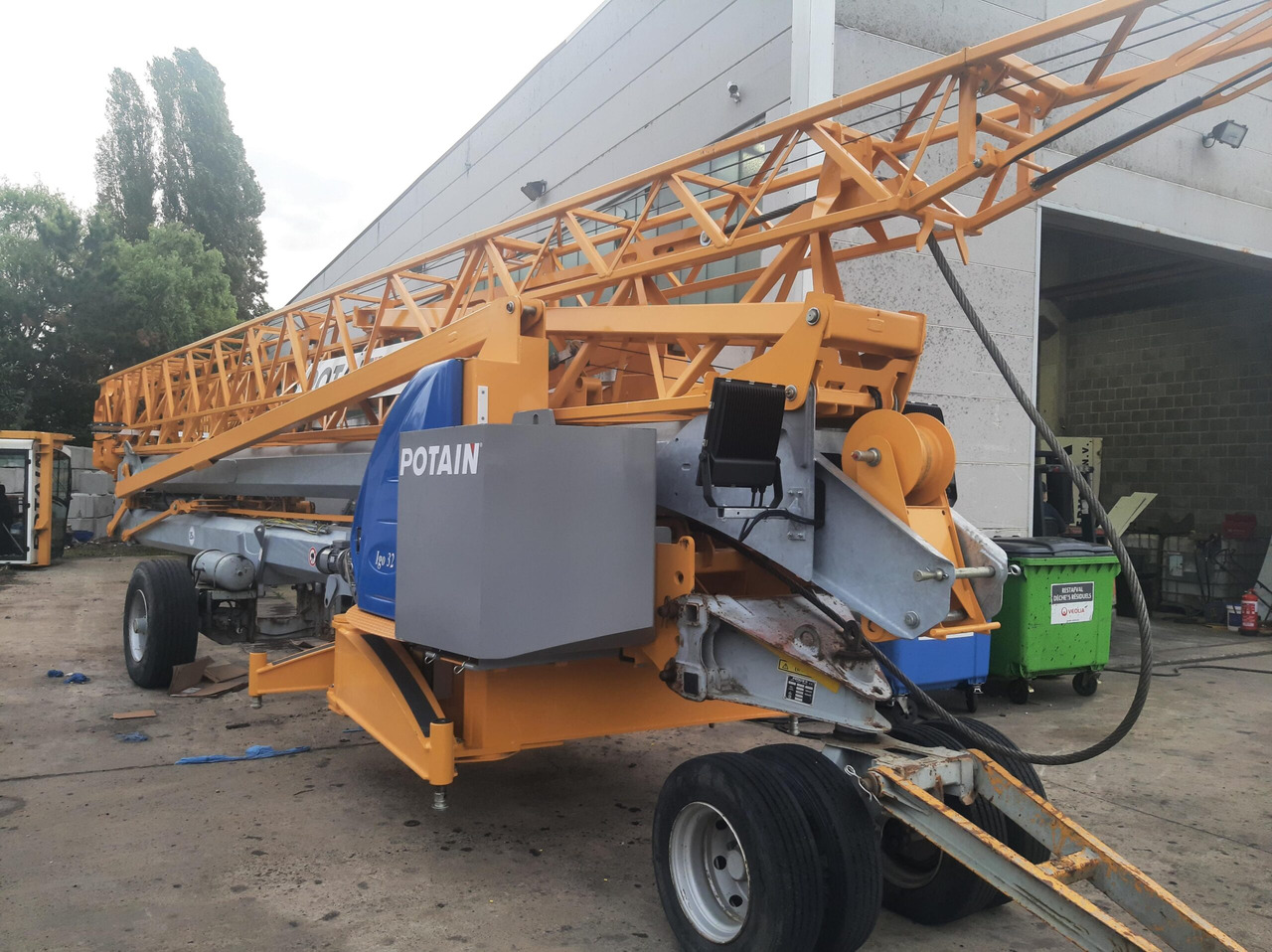 Potain IGO 32 - מנוף הקמה עצמית: תמונה 5 Potain IGO 32 - מנוף הקמה עצמית: תמונה 5