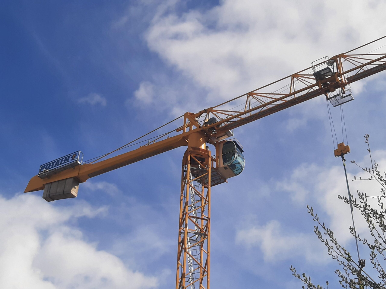 Potain MDT 178 - עגורן מגדל: תמונה 4 Potain MDT 178 - עגורן מגדל: תמונה 4