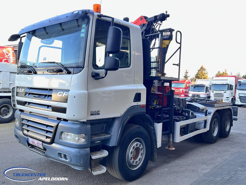 DAF CF 85.410 6x4 Bladgeveerd, Palfinger PK16001, Pallift - משאית הרמת וו, משאית מנוף: תמונה 3 DAF CF 85.410 6x4 Bladgeveerd, Palfinger PK16001, Pallift - משאית הרמת וו, משאית מנוף: תמונה 3
