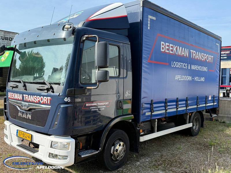 MAN TGL 7.150 Euro 6 - משאית וילונות צד: תמונה 1 MAN TGL 7.150 Euro 6 - משאית וילונות צד: תמונה 1
