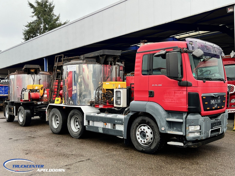 MAN TGS 26.480 6x4 Steel springs, Manuel, R Kolberg Bitumen heater - משאית: תמונה 1 MAN TGS 26.480 6x4 Steel springs, Manuel, R Kolberg Bitumen heater - משאית: תמונה 1