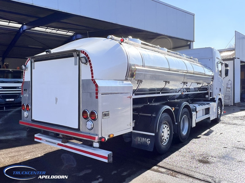 Scania R580 V8 NGS Retarder, 15500 Liter Milk - Milch - Stainless steel - Edelstahl - משאית מכל: תמונה 2 Scania R580 V8 NGS Retarder, 15500 Liter Milk - Milch - Stainless steel - Edelstahl - משאית מכל: תמונה 2