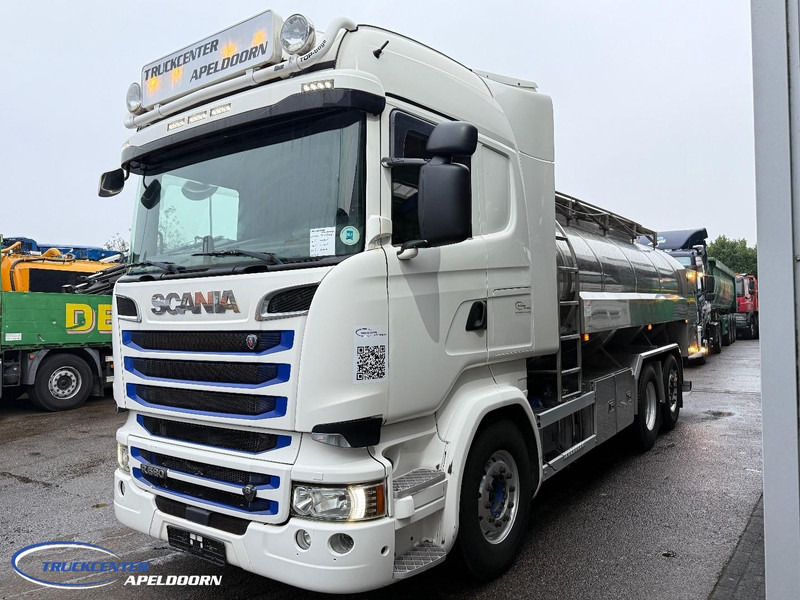 Scania R580 V8 Retarder, Stuuras, 15000 Liter roestvrijstalen tank - משאית מכל: תמונה 3 Scania R580 V8 Retarder, Stuuras, 15000 Liter roestvrijstalen tank - משאית מכל: תמונה 3