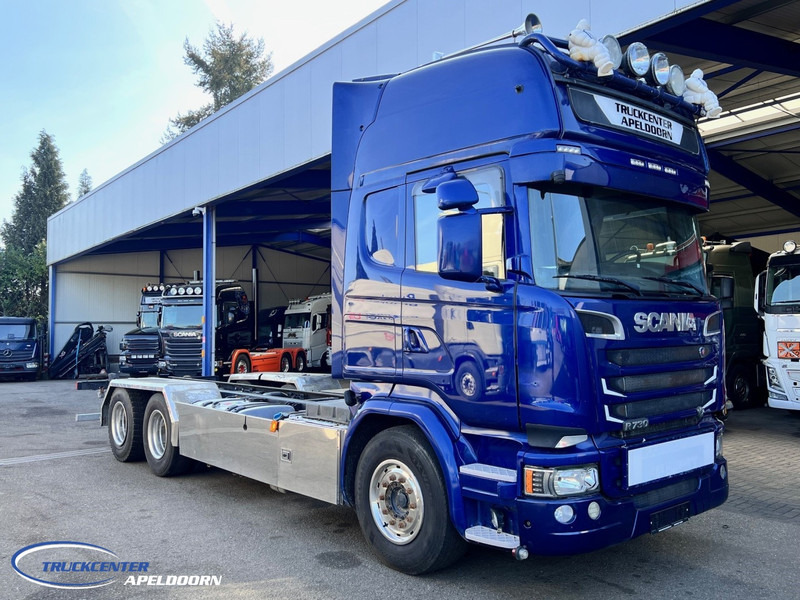 Scania R730 V8 6x4, Retarder, Clutch! Pto, Topline - משאית עם שלדת תא: תמונה 1 Scania R730 V8 6x4, Retarder, Clutch! Pto, Topline - משאית עם שלדת תא: תמונה 1