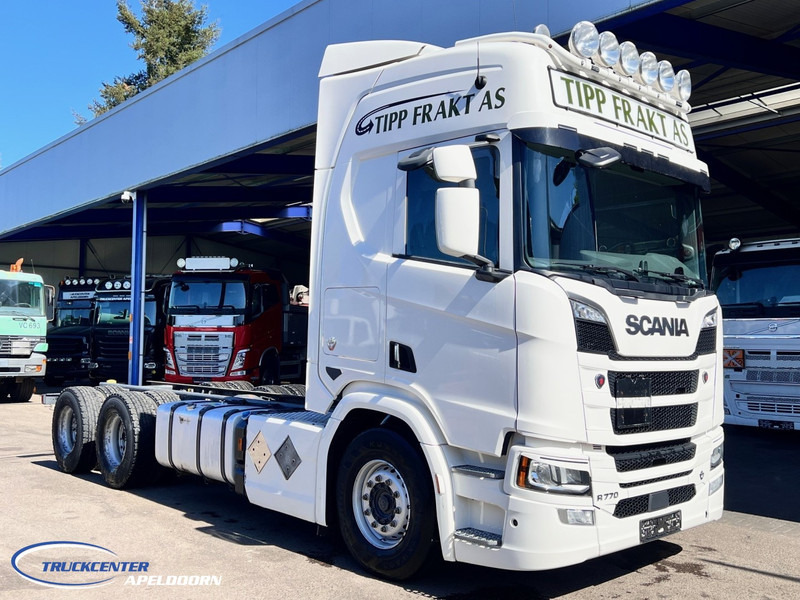 Scania R770 V8 NGS 6x4, Retarder, Standclima, PTO - משאית עם שלדת תא: תמונה 1 Scania R770 V8 NGS 6x4, Retarder, Standclima, PTO - משאית עם שלדת תא: תמונה 1