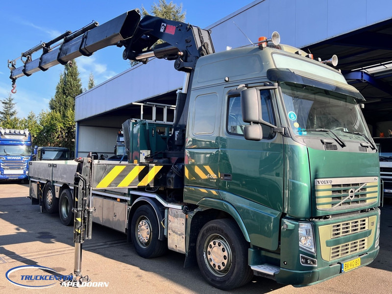 Volvo FH 440 HIAB 800 E4, 8x2 - משאית מנוף: תמונה 1 Volvo FH 440 HIAB 800 E4, 8x2 - משאית מנוף: תמונה 1