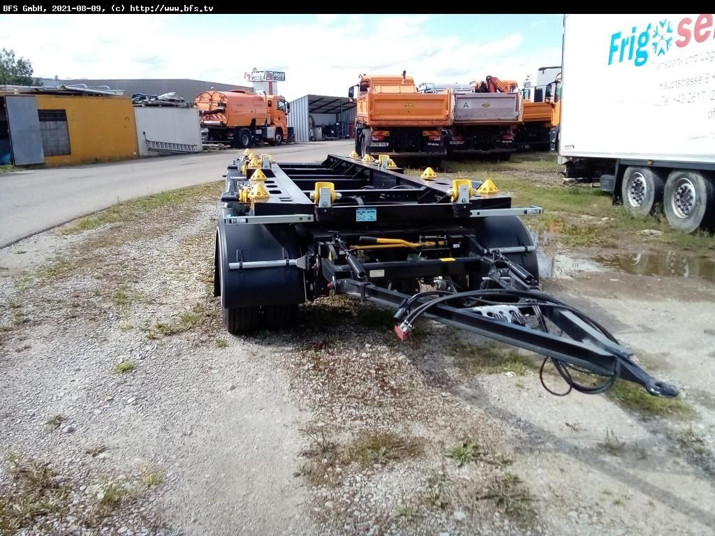 Hüffermann Vario-Carrier HMA 2424 ZB 3-Achs für Absetzmulde - קרון נגרר מתגלגל/ מדלג: תמונה 1 Hüffermann Vario-Carrier HMA 2424 ZB 3-Achs für Absetzmulde - קרון נגרר מתגלגל/ מדלג: תמונה 1