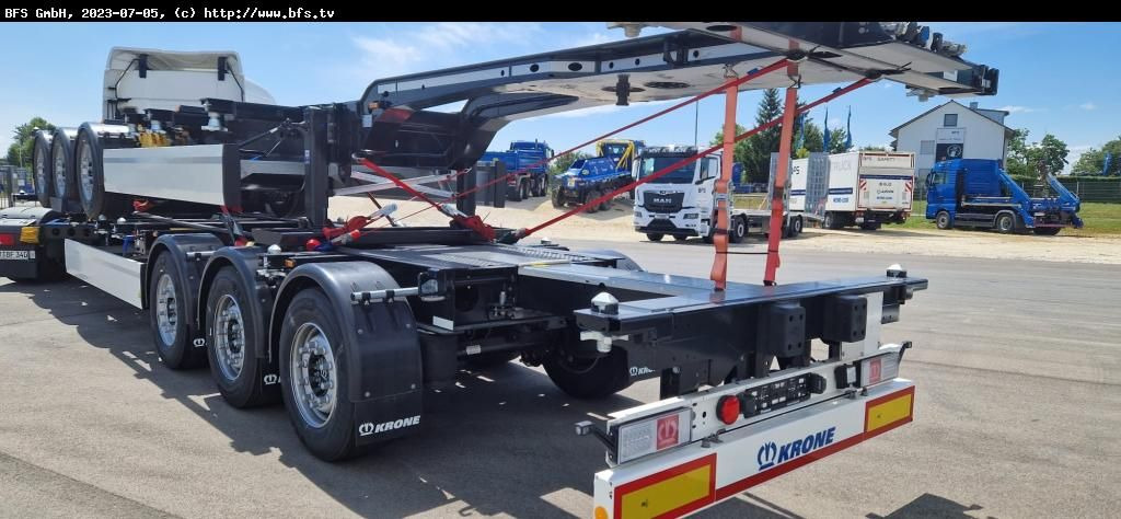 Krone Container Chassi SDC 27 eLTU5-2 Krone Container Chassi SDC 27 eLTU5-2 - סמיטריילר מוביל מכולות/ החלפת גוף: תמונה 1 Krone Container Chassi SDC 27 eLTU5-2 Krone Container Chassi SDC 27 eLTU5-2 - סמיטריילר מוביל מכולות/ החלפת גוף: תמונה 1