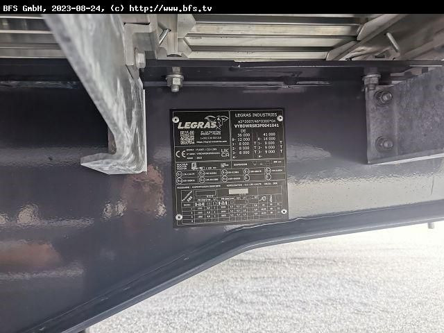 Legras Schubboden FMA SEITENTÜRER, 88 m³ - סמיטריילר עם רצפת הליכה: תמונה 2 Legras Schubboden FMA SEITENTÜRER, 88 m³ - סמיטריילר עם רצפת הליכה: תמונה 2