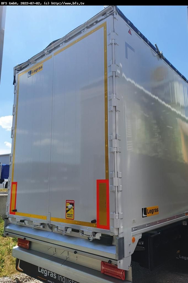 Legras Schubboden FMA Standard 91,4 m³, Seitenschutzpla - סמיטריילר עם רצפת הליכה: תמונה 3 Legras Schubboden FMA Standard 91,4 m³, Seitenschutzpla - סמיטריילר עם רצפת הליכה: תמונה 3
