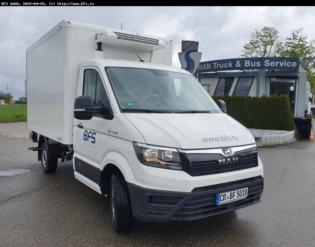 MAN TGE 3.140 4x2 F SB Kühlkoffer, FD mit LBW, Therm - כלי רכב מסחרי לקירור: תמונה 1 MAN TGE 3.140 4x2 F SB Kühlkoffer, FD mit LBW, Therm - כלי רכב מסחרי לקירור: תמונה 1