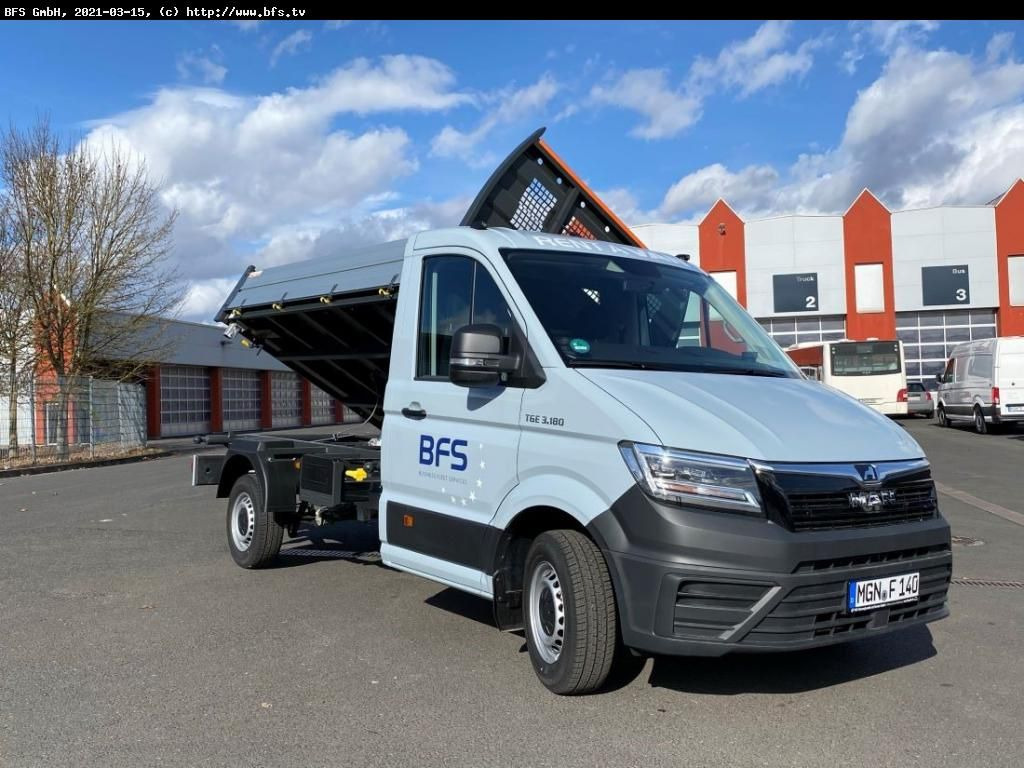 MAN TGE 3.180 4x2 F SB Dreiseitenkipper - כלי רכב מסחרי מזהיר: תמונה 2 MAN TGE 3.180 4x2 F SB Dreiseitenkipper - כלי רכב מסחרי מזהיר: תמונה 2