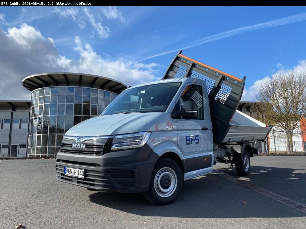 MAN TGE 3.180 4x2 F SB Dreiseitenkipper - כלי רכב מסחרי מזהיר: תמונה 1 MAN TGE 3.180 4x2 F SB Dreiseitenkipper - כלי רכב מסחרי מזהיר: תמונה 1