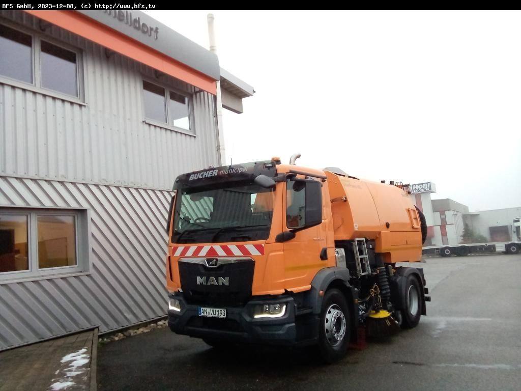 MAN TGM 18.250 4x2 BL Bucher V65_Twin - מטאטא כבישים: תמונה 1 MAN TGM 18.250 4x2 BL Bucher V65_Twin - מטאטא כבישים: תמונה 1