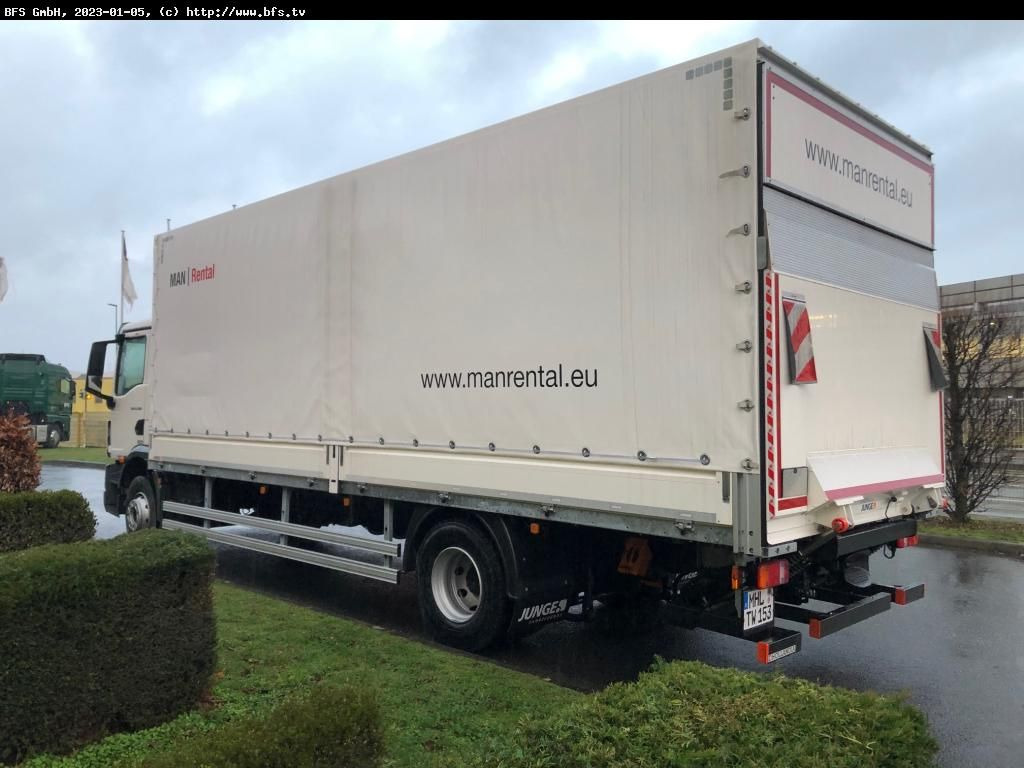 MAN TGM (TG3) 15.290 4x2 BL CH Plane, LBW - משאית וילונות צד: תמונה 2 MAN TGM (TG3) 15.290 4x2 BL CH Plane, LBW - משאית וילונות צד: תמונה 2