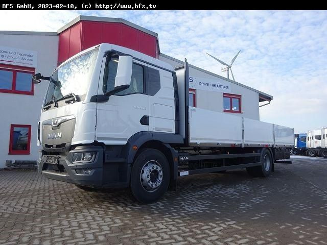 MAN TGM (TG3) 18.320 4x2 BL CH Langmaterialträger, P - משאית צד נופל/ שטוחה: תמונה 1 MAN TGM (TG3) 18.320 4x2 BL CH Langmaterialträger, P - משאית צד נופל/ שטוחה: תמונה 1