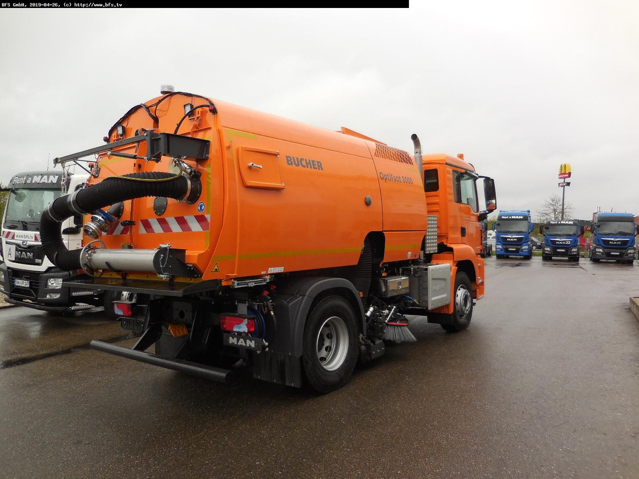 MAN TGS 18.420 4X2 BL Bucher OF 8000 TWIN beidseitig - מטאטא כבישים: תמונה 2 MAN TGS 18.420 4X2 BL Bucher OF 8000 TWIN beidseitig - מטאטא כבישים: תמונה 2