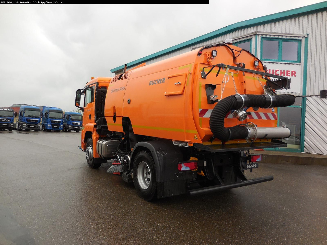 MAN TGS 18.420 4X2 BL Bucher OF 8000 TWIN beidseitig - מטאטא כבישים: תמונה 3 MAN TGS 18.420 4X2 BL Bucher OF 8000 TWIN beidseitig - מטאטא כבישים: תמונה 3