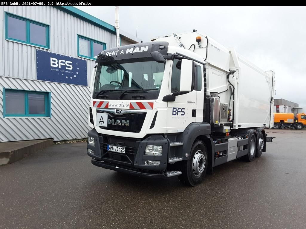 MAN TGS 26.320 6x2-4 LL HS SL Speedline - משאית אשפה: תמונה 1 MAN TGS 26.320 6x2-4 LL HS SL Speedline - משאית אשפה: תמונה 1