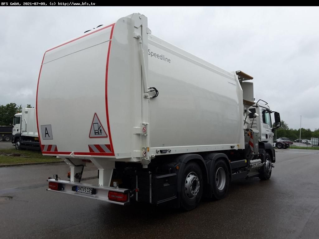 MAN TGS 26.320 6x2-4 LL HS SL Speedline - משאית אשפה: תמונה 2 MAN TGS 26.320 6x2-4 LL HS SL Speedline - משאית אשפה: תמונה 2