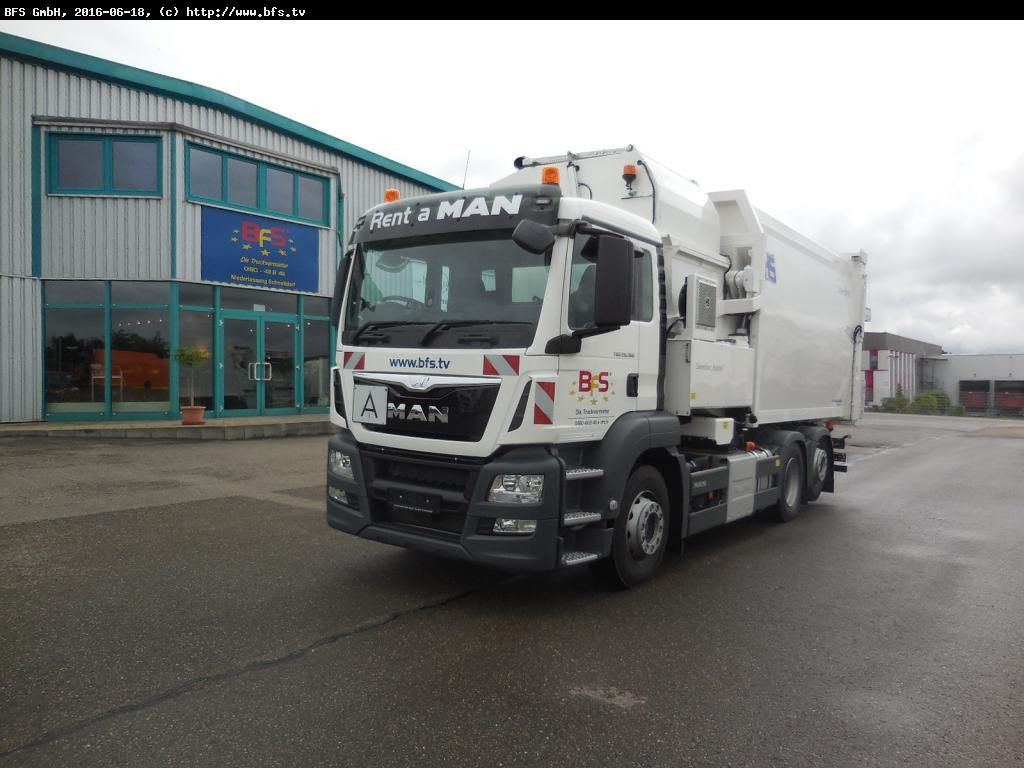 MAN TGS 26.360 6x2-2 LL HS SL Speedline 29 PPK - משאית אשפה: תמונה 1 MAN TGS 26.360 6x2-2 LL HS SL Speedline 29 PPK - משאית אשפה: תמונה 1