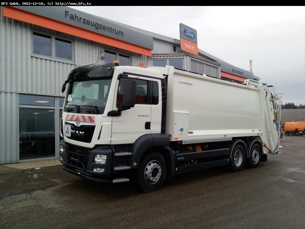 MAN TGS 26.430 6x2-4 BL HS UL Olympus 23 - Euro Max - משאית אשפה: תמונה 1 MAN TGS 26.430 6x2-4 BL HS UL Olympus 23 - Euro Max - משאית אשפה: תמונה 1
